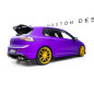 Splitters Set V.6 Volkswagen Golf R  Mk8 Facelift (Cod. M-VW-GO-8F-R-SET6)