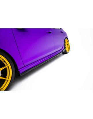 Splitters Set V.6 Volkswagen Golf R  Mk8 Facelift (Cod. M-VW-GO-8F-R-SET6)