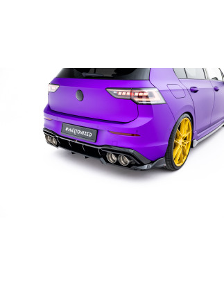 Splitters Set V.6 Volkswagen Golf R  Mk8 Facelift (Cod. M-VW-GO-8F-R-SET6)