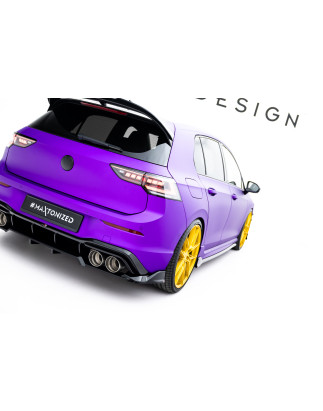 Splitters Set V.6 Volkswagen Golf R  Mk8 Facelift (Cod. M-VW-GO-8F-R-SET6)