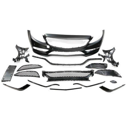 Kit Estetico Mercedes W205 2014-2018 Coupe Look AMG C63 (Cod. E-TCM0200015402360143N2045)