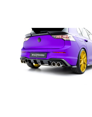 Splitters Set V.6 Volkswagen Golf R  Mk8 Facelift (Cod. M-VW-GO-8F-R-SET6)