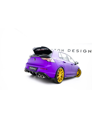 Splitters Set V.6 Volkswagen Golf R  Mk8 Facelift (Cod. M-VW-GO-8F-R-SET6)