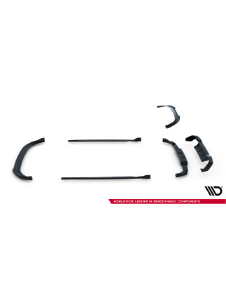 Splitters Set V.6 Volkswagen Golf R  Mk8 Facelift (Cod. M-VW-GO-8F-R-SET6)