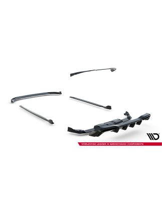 Splitters Set V.6 Volkswagen Golf R  Mk8 Facelift (Cod. M-VW-GO-8F-R-SET6)