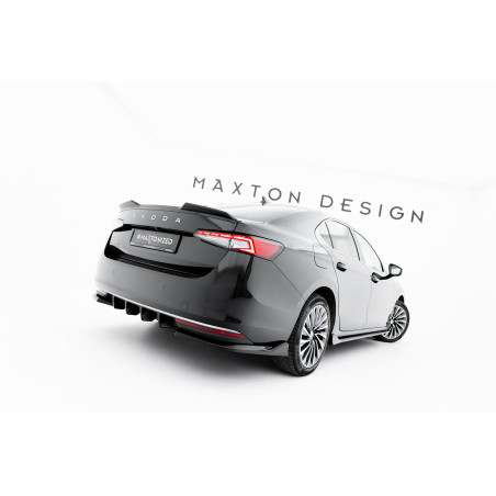 Spoiler Cap 3D Skoda Superb Standard / Sportline berlina Mk4 (Cod. M-SK-SU-4-CAP3D1G)