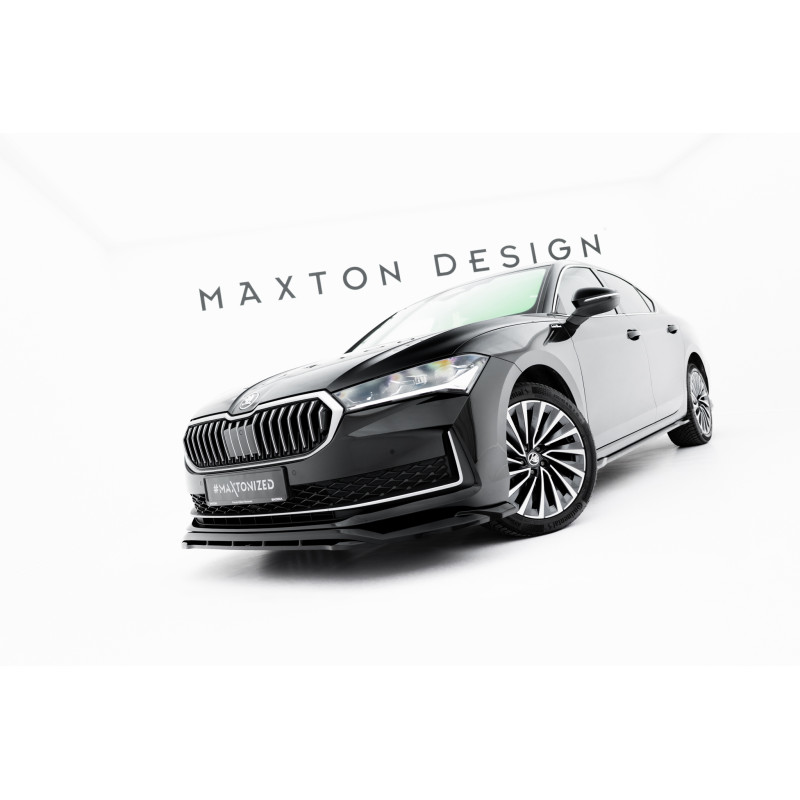 SPLITTER ANTERIORE V.1 Skoda Superb Mk4 (Cod. M-SK-SU-4-FD1G+FD1RG)
