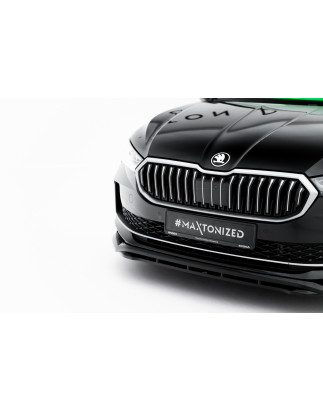 SPLITTER ANTERIORE V.1 Skoda Superb Mk4 (Cod. M-SK-SU-4-FD1G+FD1RG)
