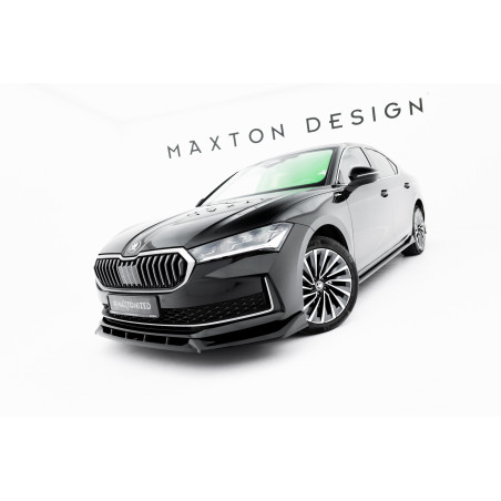 SPLITTER ANTERIORE V.2 Skoda Superb Mk4 (Cod. M-SK-SU-4-FD2G)