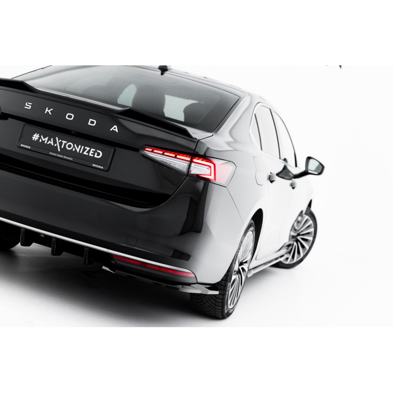 Splitters posteriori laterali V.1 Skoda Superb Mk4 (Cod. M-SK-SU-4-RSD1G)