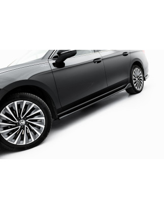 Diffusori minigonne V.2 Skoda Superb Mk4 (Cod. M-SK-SU-4-SD2G)