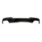 Diffusore Posteriore BMW F10 / F11 12-16 2 Uscite doppio Nero lucido (Cod. E-TCBF350)