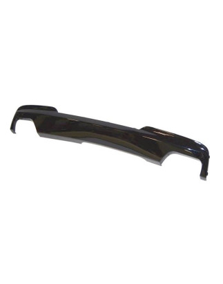 Diffusore Posteriore BMW F10 / F11 12-16 2 Uscite doppio Nero lucido (Cod. E-TCBF350)