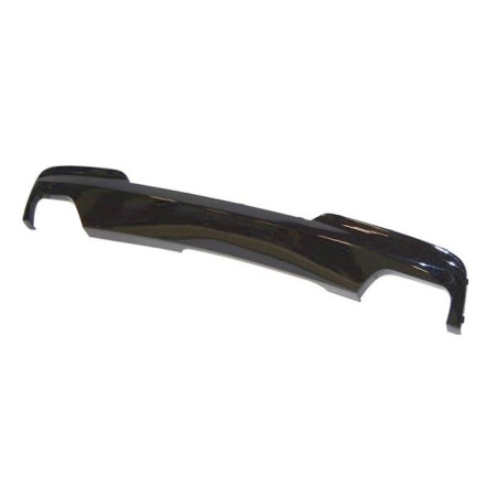 Diffusore Posteriore BMW F10 / F11 12-16 2 Uscite doppio Nero lucido (Cod. E-TCBF350)