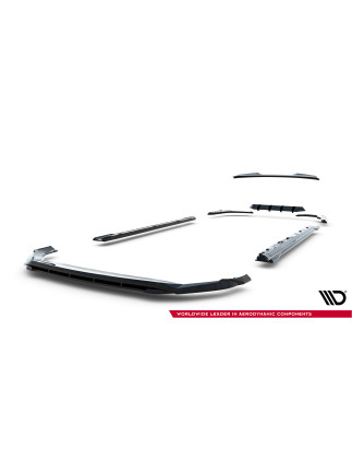 Splitters Set V.1 Skoda Superb berlina Mk4 (Cod. M-SK-SU-4-SET1)
