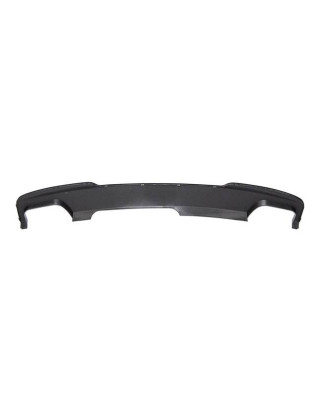 Diffusore Posteriore BMW F10 / F11 12-16 2 Uscite doppio Nero lucido (Cod. E-TCBF350)