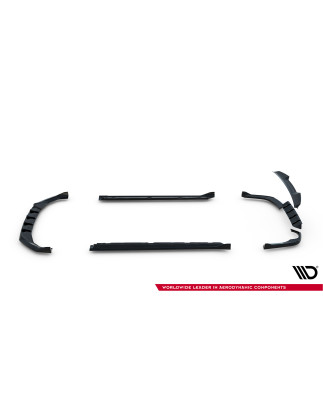 Splitters Set V.2 Skoda Superb berlina Mk4 (Cod. M-SK-SU-4-SET2)
