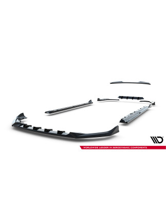 Splitters Set V.2 Skoda Superb berlina Mk4 (Cod. M-SK-SU-4-SET2)