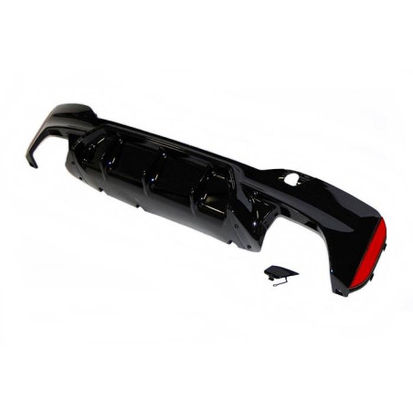 Diffusore Posteriore BMW G30 / G31 Look M5 (Cod. E-TCB6298)