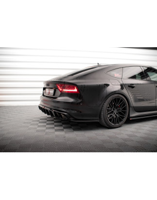 Splitters posteriori laterali Audi A7 S-Line / S7 C7 (Cod. M-AU-A7-C7-SLINE-RSD1G)