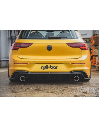 Sottoparaurti posteriore (GTI LOOK) with scarico Volkswagen Golf  Mk8 / Mk8 Facelift (Cod. M-VW-GO-8