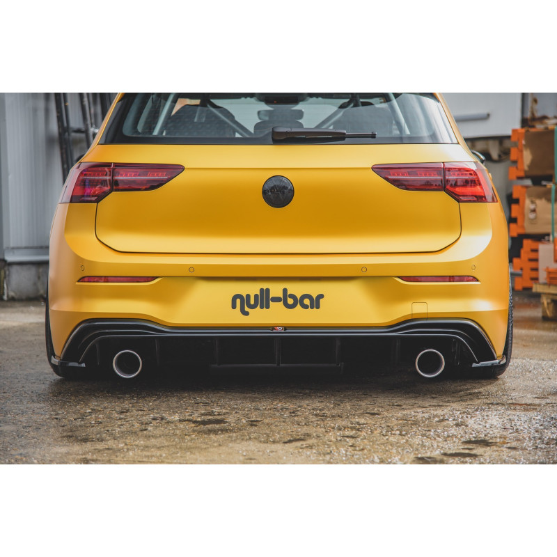 Sottoparaurti posteriore (GTI LOOK) with scarico Volkswagen Golf  Mk8 / Mk8 Facelift (Cod. M-VW-GO-8