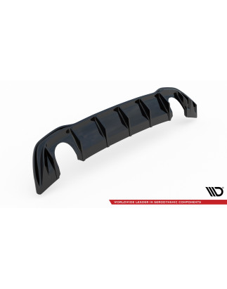Sottoparaurti posteriore (GTI LOOK) with scarico Volkswagen Golf  Mk8 / Mk8 Facelift (Cod. M-VW-GO-8
