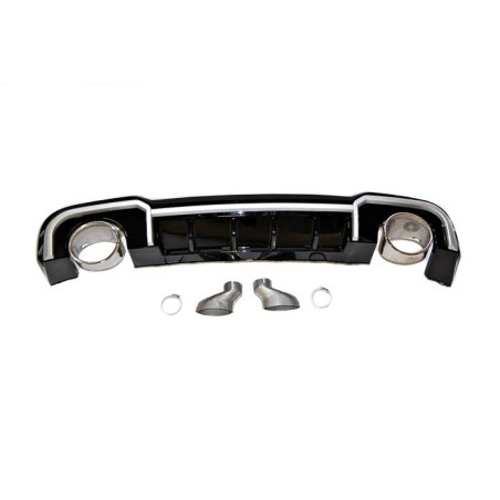 Diffusore Posteriore Audi A3 Sedan 2016-2019 SLine Look RS3 (Cod. E-TCA0252)