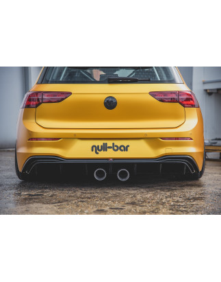 Sottoparaurti posteriore (R32 LOOK) with scarico Volkswagen Golf  Mk8 / Mk8 Facelift (Cod. M-VW-GO-8