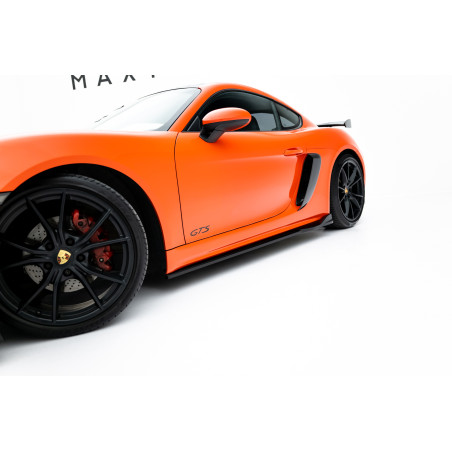 Diffusori minigonne V.2 Porsche 718 Cayman GTS 982c (Cod. M-PO-CA-718-GTS-SD2G)