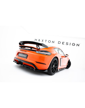 Splitter posteriore (con barre verticali) Porsche 718 Cayman GTS 982c (Cod. M-PO-CA-718-GTS-RD1G+RSD