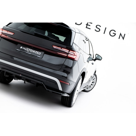 Splitter posteriore (con barre verticali) Skoda Kodiaq Mk2 (Cod. M-SK-KO-2-RD1G+RD2G)