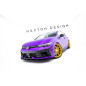 SPLITTER ANTERIORE street pro Volkswagen Golf R  Mk8 Facelift (Cod. M-VWGO8FRCNC-FD1B)