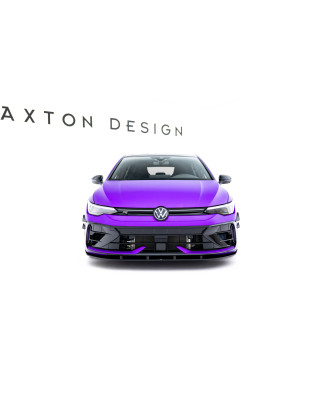 SPLITTER ANTERIORE street pro Volkswagen Golf R  Mk8 Facelift (Cod. M-VWGO8FRCNC-FD1B)