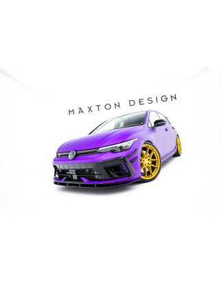 SPLITTER ANTERIORE street pro Volkswagen Golf R  Mk8 Facelift (Cod. M-VWGO8FRCNC-FD1BRB)