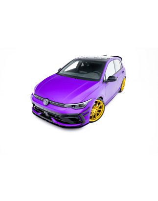 SPLITTER ANTERIORE street pro Volkswagen Golf R  Mk8 Facelift (Cod. M-VWGO8FRCNC-FD1BRB)