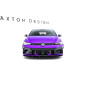 SPLITTER ANTERIORE street pro Volkswagen Golf R  Mk8 Facelift (Cod. M-VWGO8FRCNC-FD1BRB)