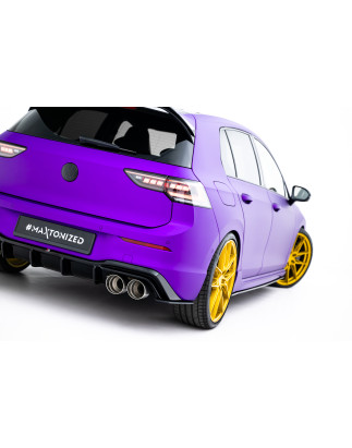 Splitters posteriori laterali Street Pro V.2 Volkswagen Golf R  Mk8 / Mk8 Facelift (Cod. M-VWGO8RCNC
