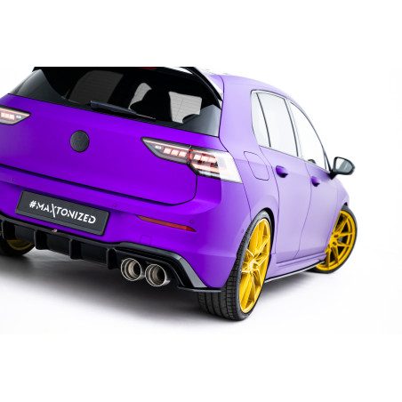 Splitters posteriori laterali Street Pro V.2 Volkswagen Golf R  Mk8 / Mk8 Facelift (Cod. M-VWGO8RCNC