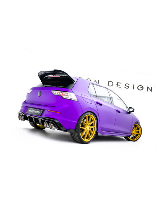 Splitters posteriori laterali Street Pro V.2 + Flaps V.2 Volkswagen Golf R Mk8 / Mk8 Facelift (Cod. 