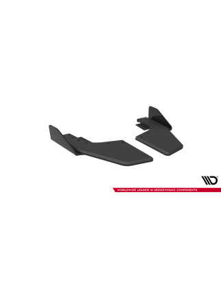 Splitters posteriori laterali Street Pro V.2 + Flaps V.2 Volkswagen Golf R Mk8 / Mk8 Facelift (Cod. 