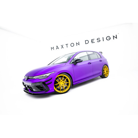Diffusori minigonne street pro Volkswagen Golf R  Mk8 Facelift (Cod. M-VWGO8RCNC-SD1BRB)