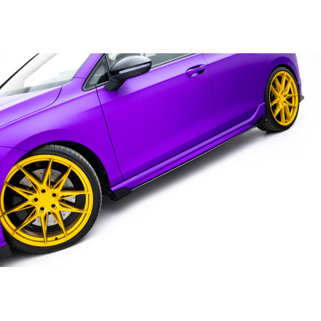 Diffusori minigonne street pro + Flaps Volkswagen Golf R  Mk8 / Mk8 Facelift (Cod. M-VWGO8RCNC-SD1B+