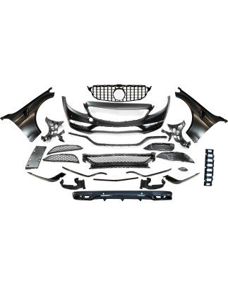 Kit Estetico Mercedes W205 2014-2018 Coupe Look AMG C63 (Cod. E-TCM020020450143N016110096)