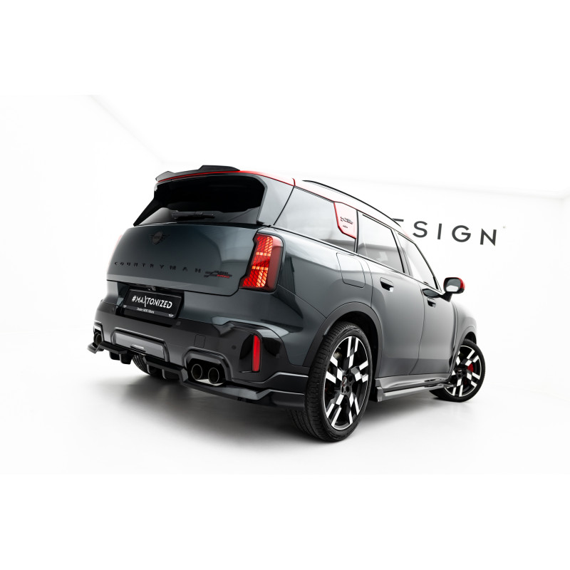 Splitter posteriore (con barre verticali) Mini Countryman JCW U25 (Cod. M-MC-CO-3-JCW-RD1G+RSD1G)