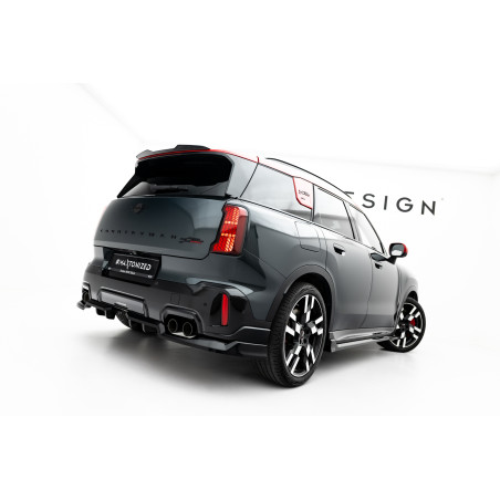 Splitter posteriore (con barre verticali) Mini Countryman JCW U25 (Cod. M-MC-CO-3-JCW-RD1G+RSD1G)