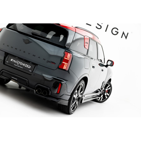 Splitter posteriore (con barre verticali) Mini Countryman JCW U25 (Cod. M-MC-CO-3-JCW-RD1G+RSD1G)