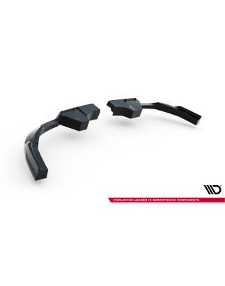 Splitter posteriore (con barre verticali) Mini Countryman JCW U25 (Cod. M-MC-CO-3-JCW-RD1G+RSD1G)