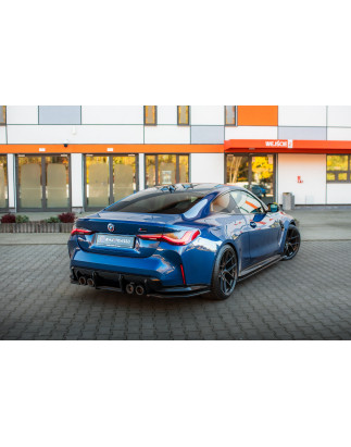 Splitters posteriori laterali V.2 BMW M4 G82 / G82 Facelift (Cod. M-BM-4-G82-M-RSD2G)