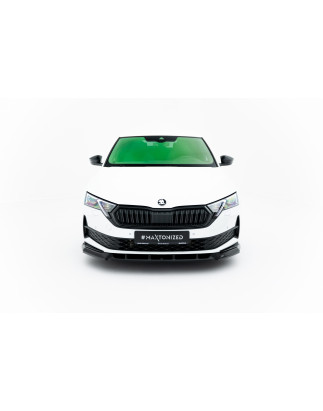 SPLITTER ANTERIORE Skoda Octavia Sportline Liftback / Combi Mk4 Facelift (Cod. M-SK-OC-4F-SL-FD1G)